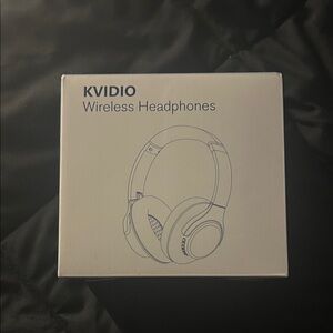 Black Wireless Over-Ear Headphones